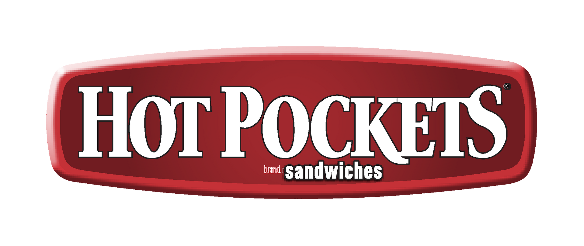 Hot Pockets logo: white text