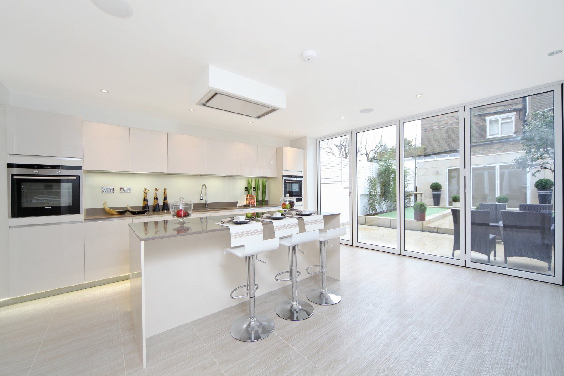 Georgian Fulham house interior design kitchen