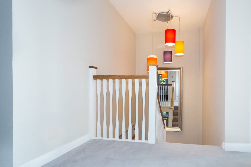 Henley interior design coloured lighting