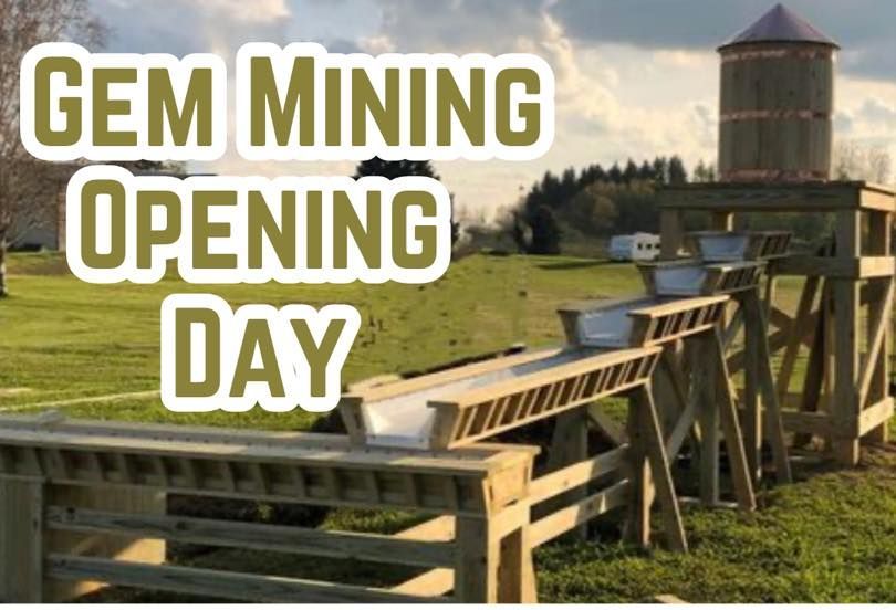 Gem Mining Opening Day