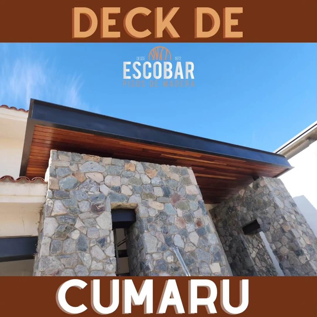 ESCOBAR PISOS DE MADERA  - DECK DE CUMARU