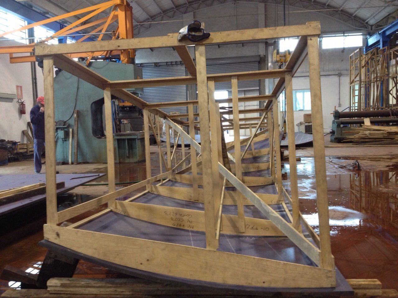 costruzione gabbie di legno