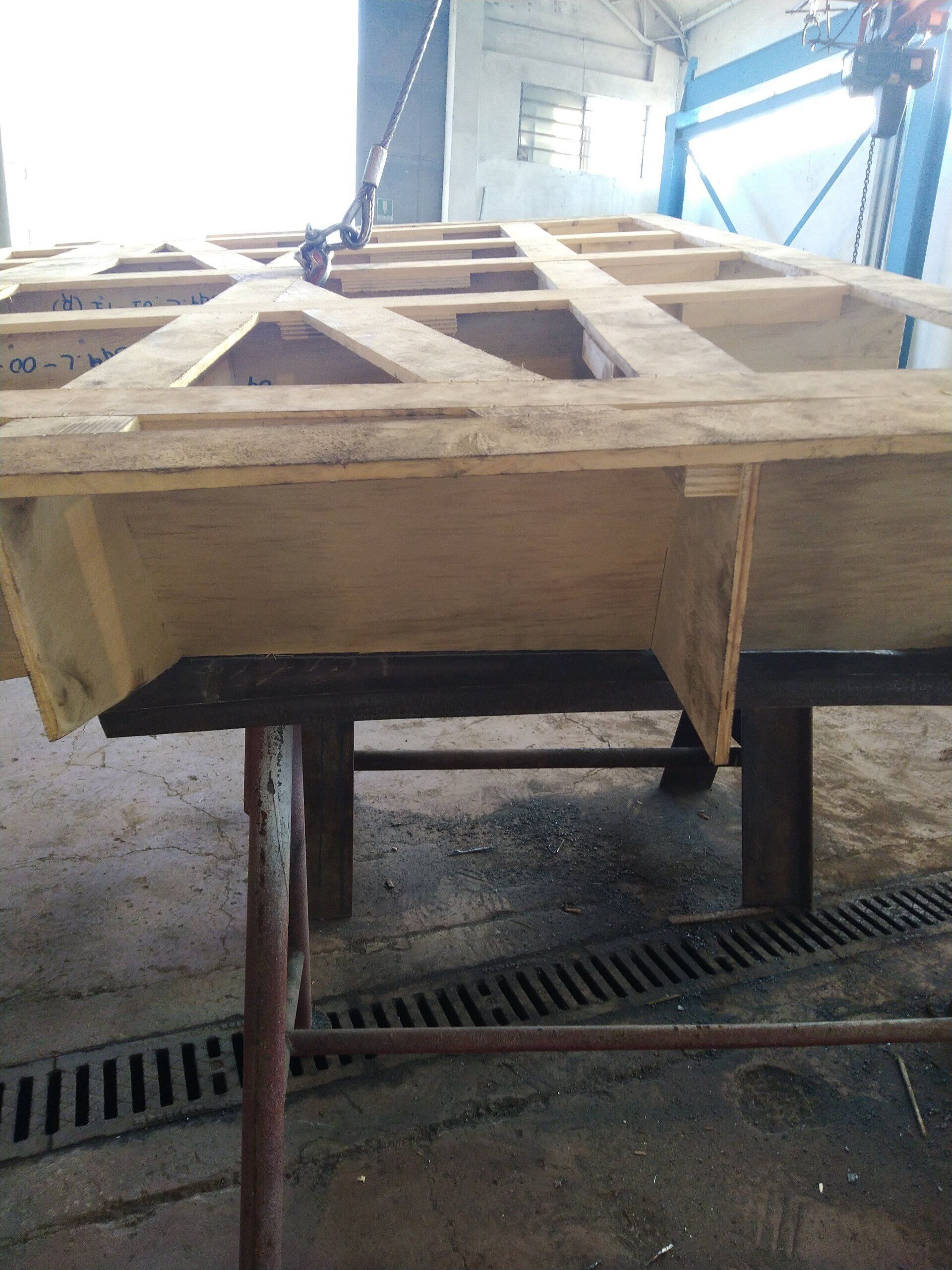 costruzione gabbia legno