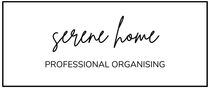 serene home professional organising logo