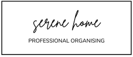 serene home professional organising logo
