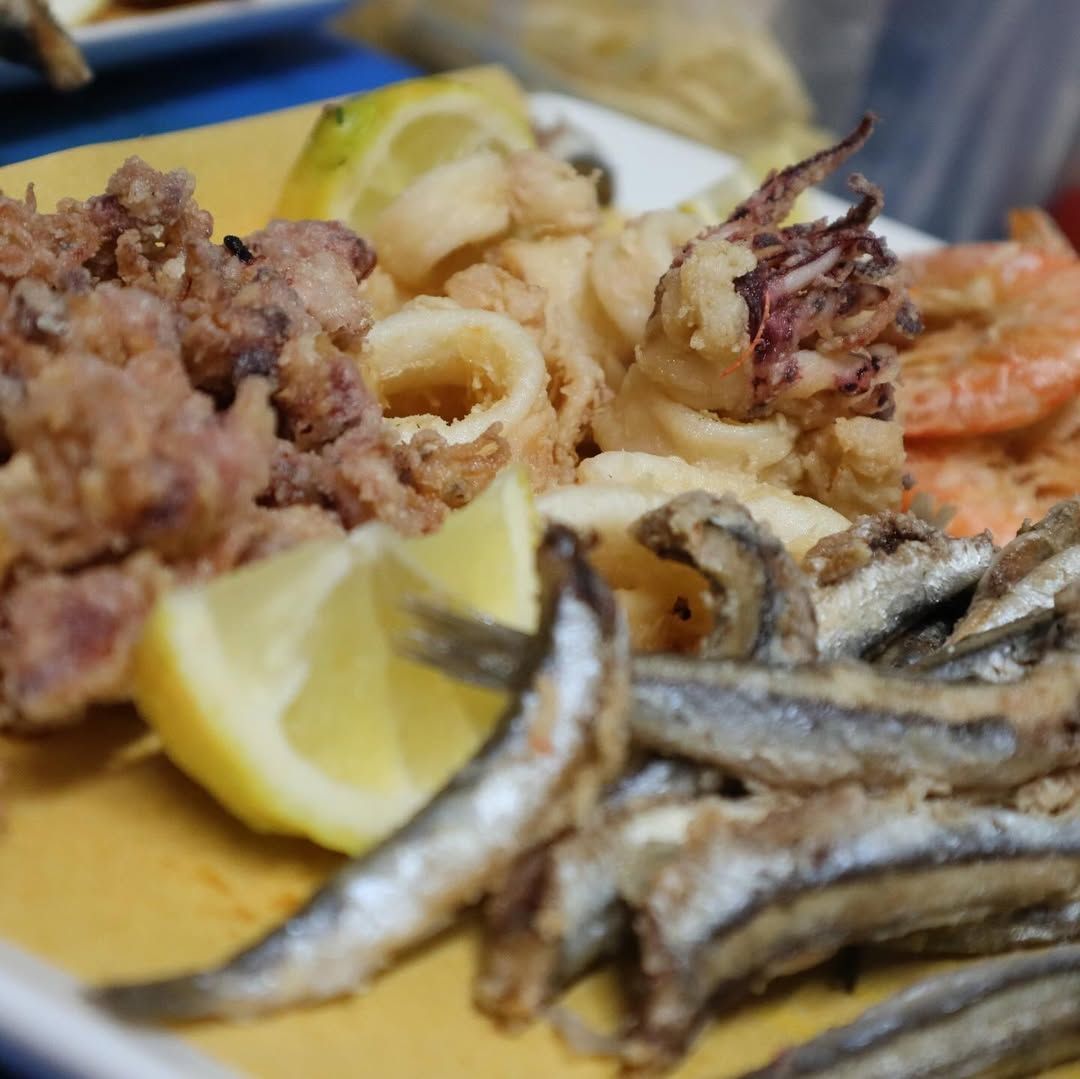 Frittura di pesce nel nostro ristorante a Otricoli: La Terrazza Bistrot