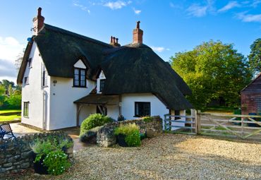 chimney services for thatched roof of a house