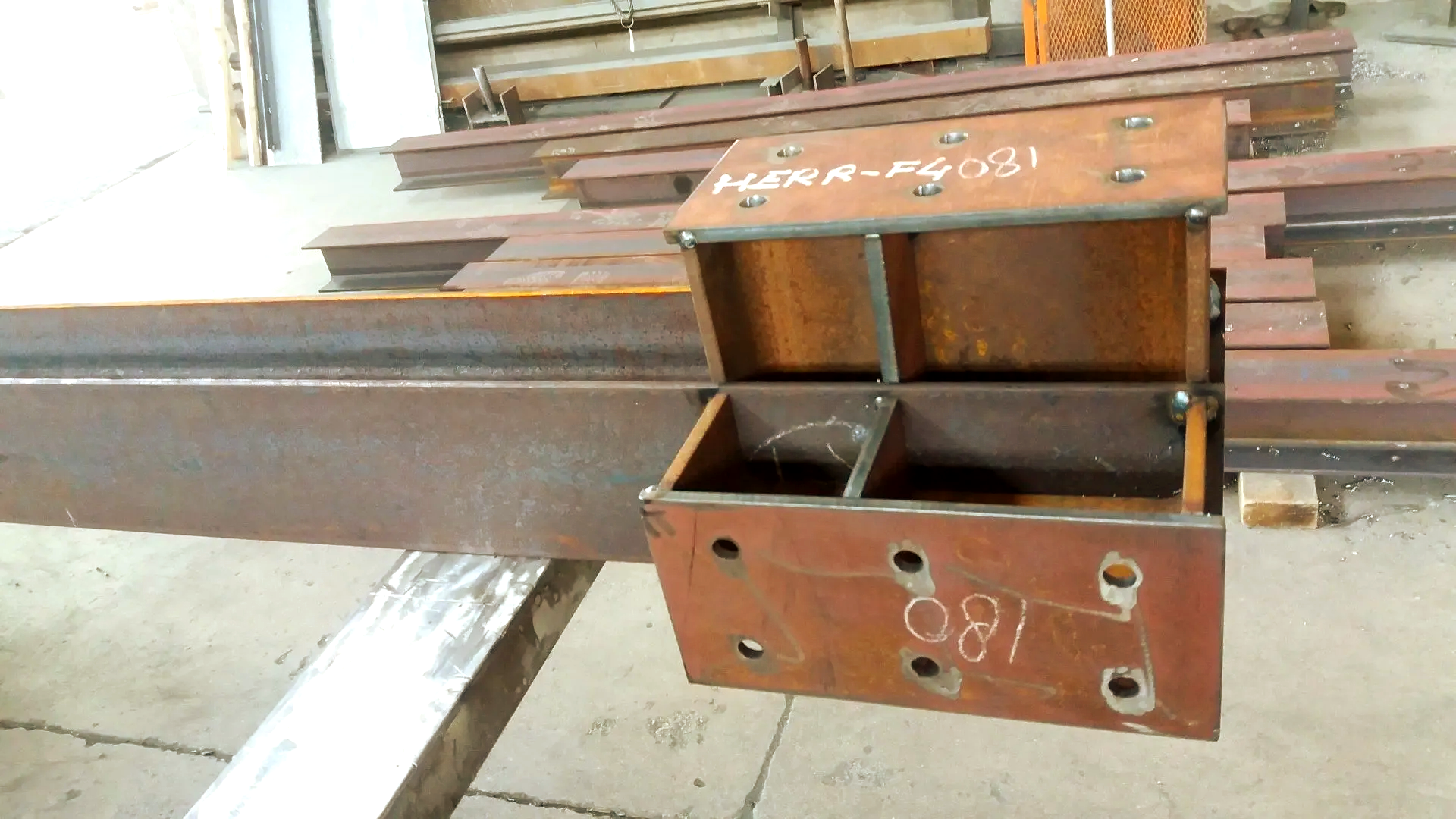 carpenteria metallica 1090 pilastri