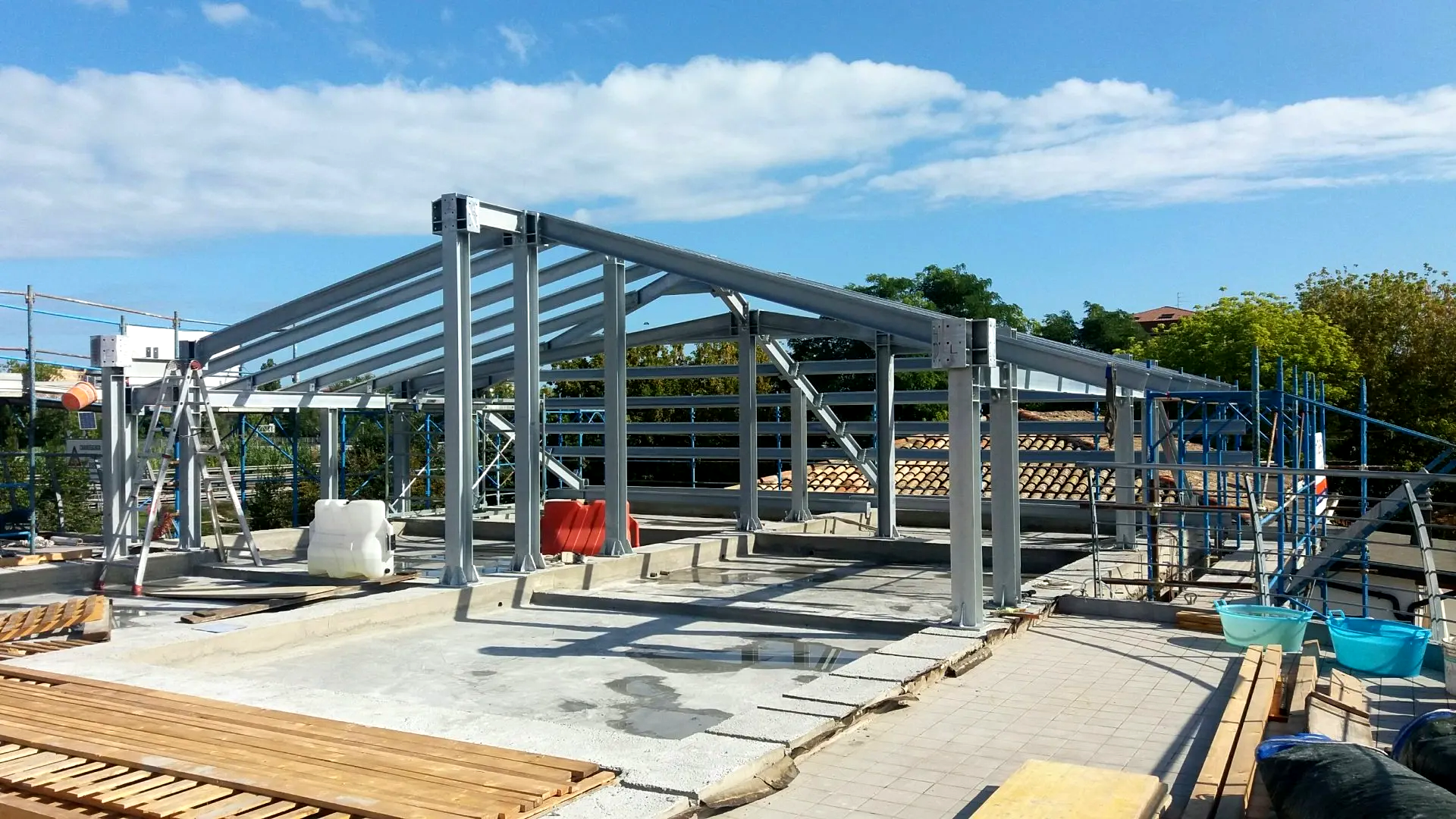 strutture in ferro certificato pescara