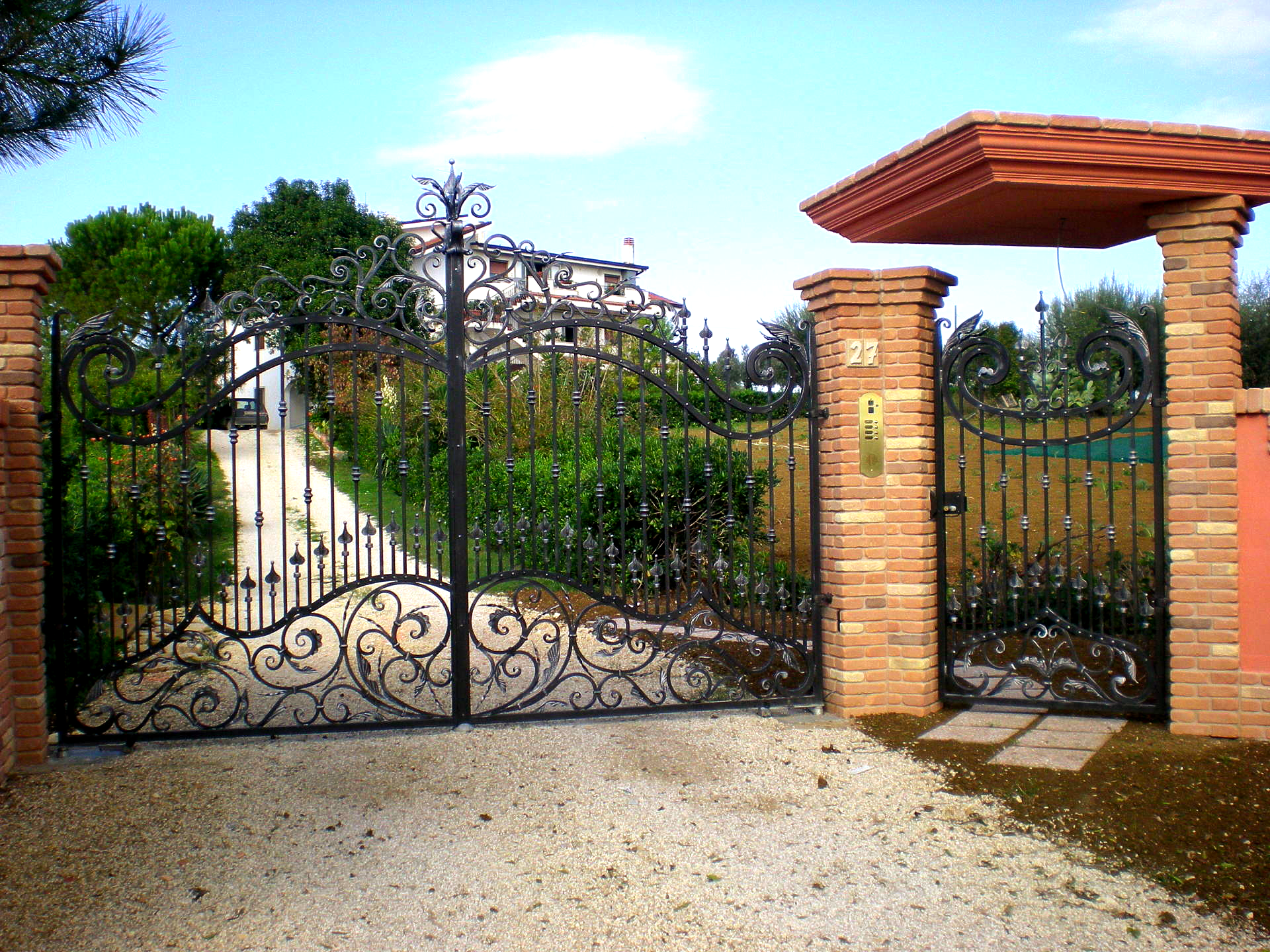 cancello ferro herrero