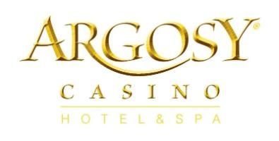 Argosy casino hotel and spa logo on a white background