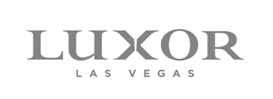 Luxor las vegas logo on a white background