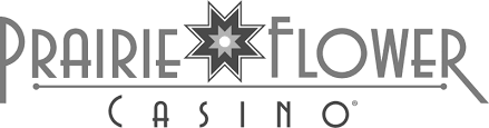 A black and white logo for gila river casinos.