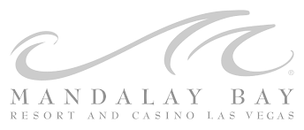 The logo for mandalay bay resort and casino las vegas