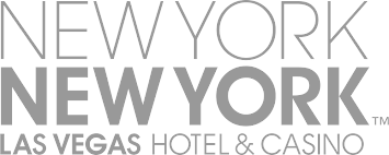 The logo for new york las vegas hotel and casino
