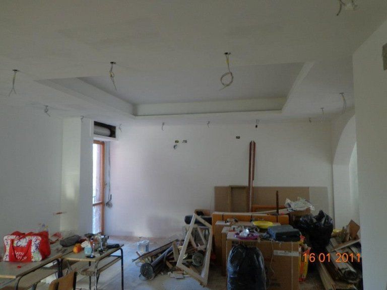 stanza in cartongesso