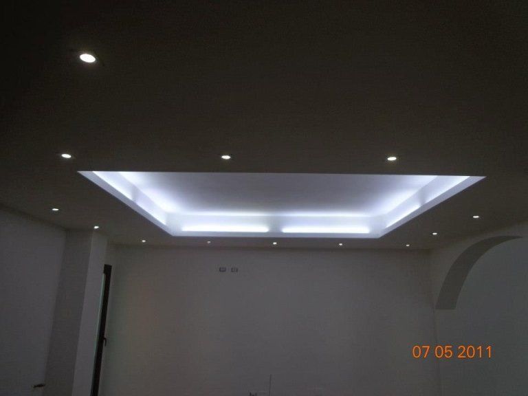 dettaglio soffitti in cartongesso