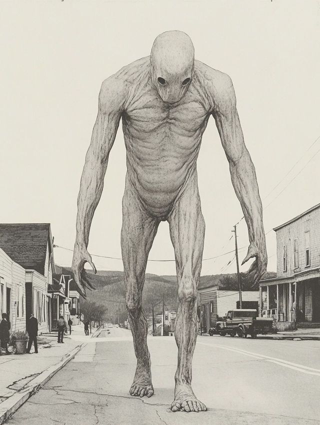 Grafton Monster - Grafton Monster Cryptid | Mythfolks