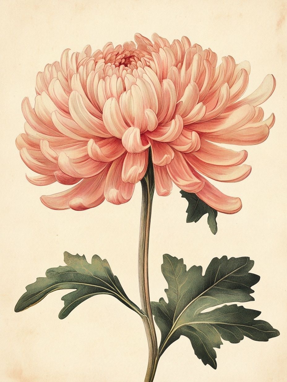 pink chrysanthemum