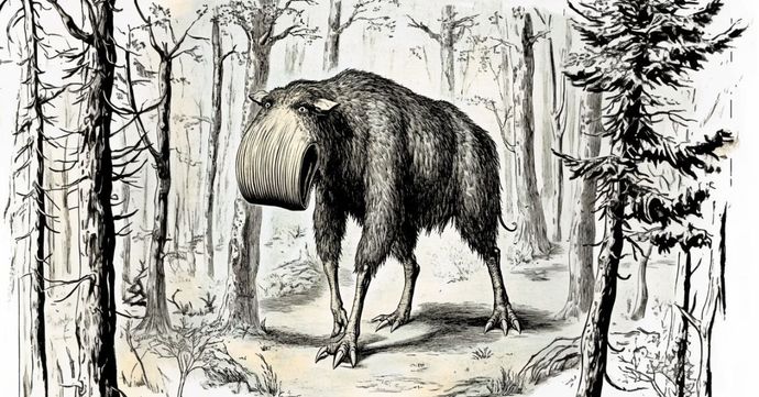 moose-like creature, fearsome critter