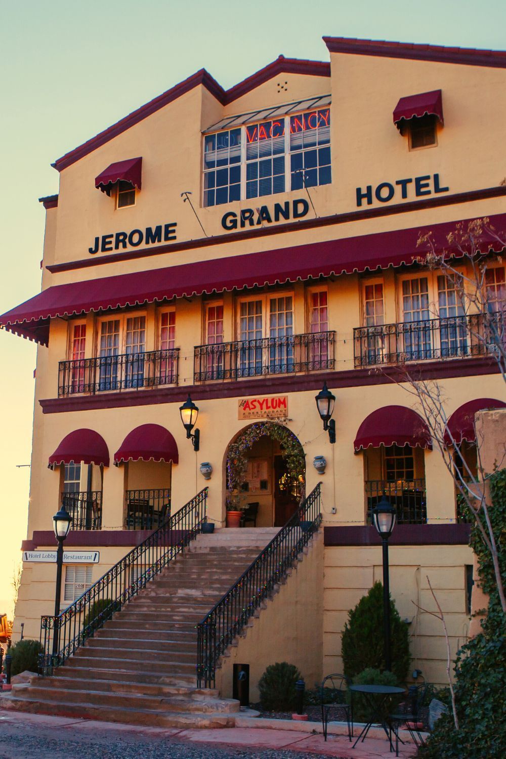 Jerome grand hotel arizona, real photo