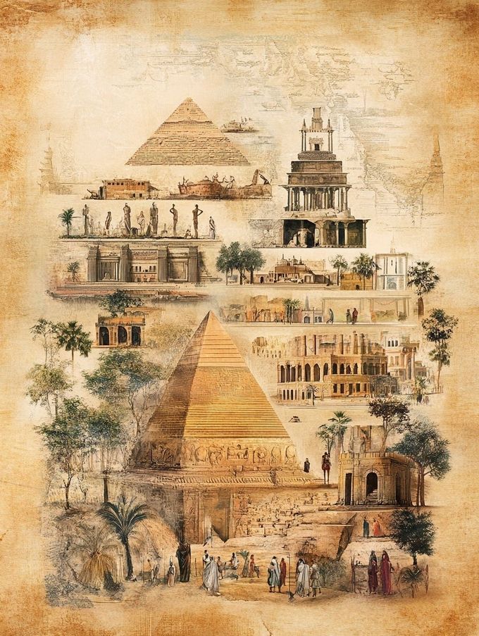 ancient Mesopotamian aesthetic