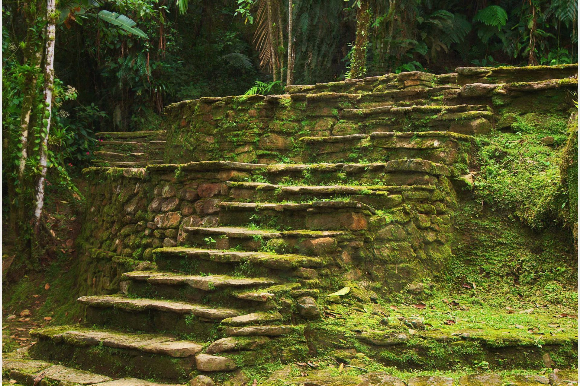 ancient stone stairs