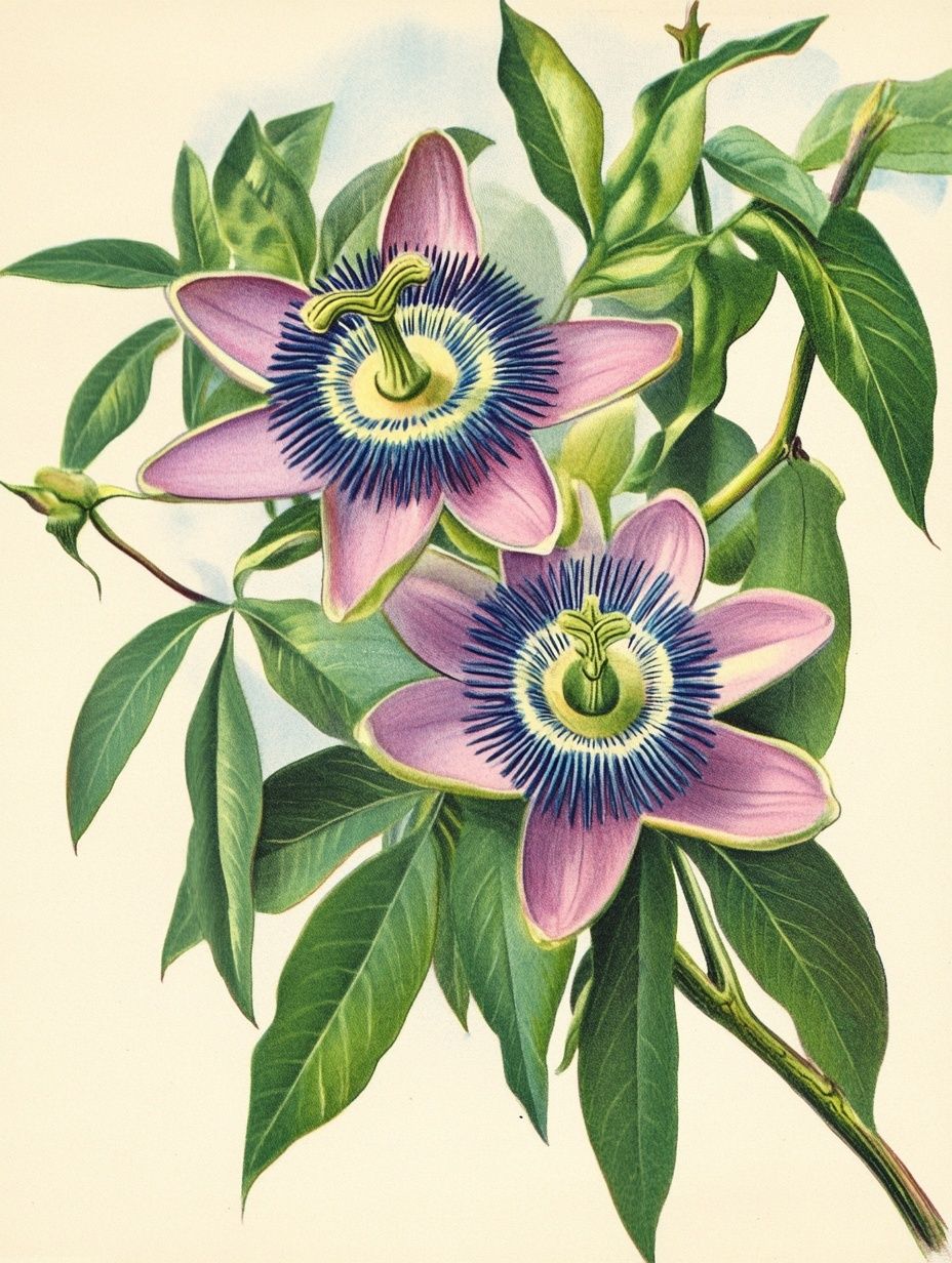 passion flowers