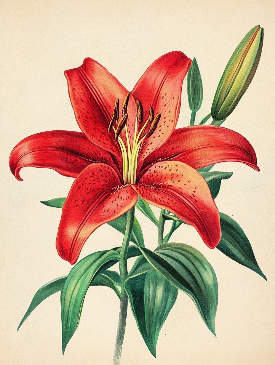 red lily
