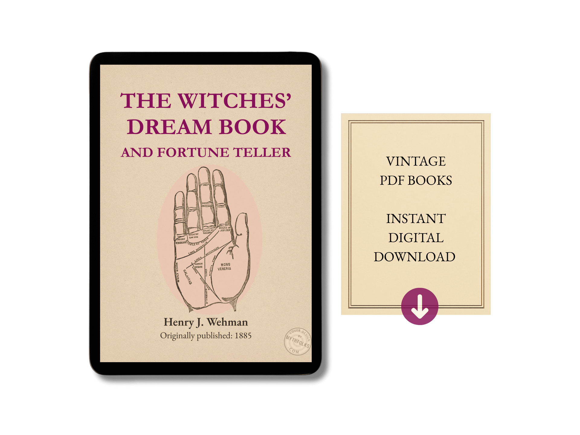 vintage style image showing old books on a tablet