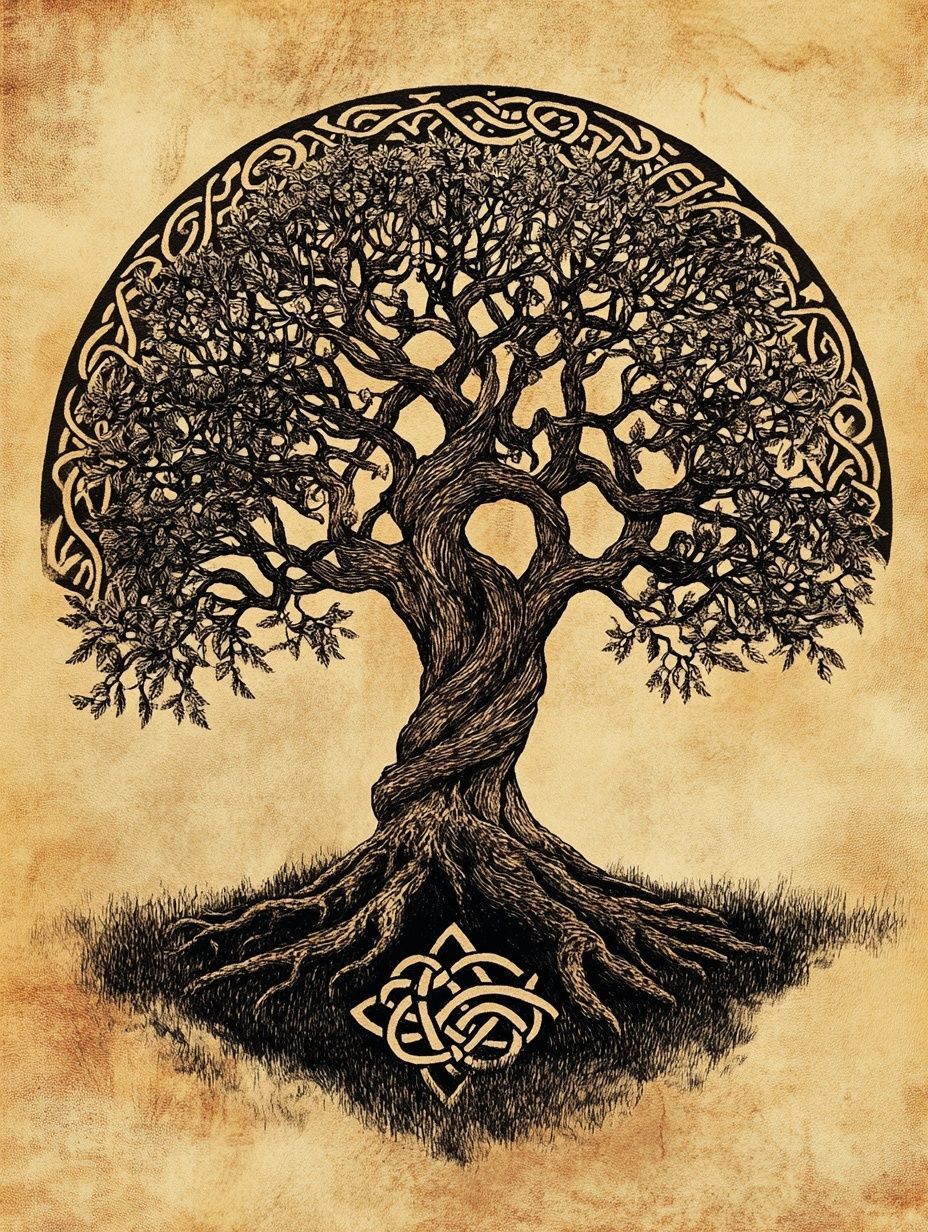 Yggdrasil nordic tree of life