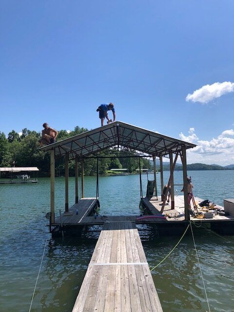 Small Boat Ports ─ Canton, North Carolina ─ Shane Willis Construction