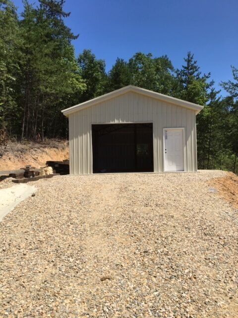 Small Garage ─ Canton, North Carolina ─ Shane Willis Construction