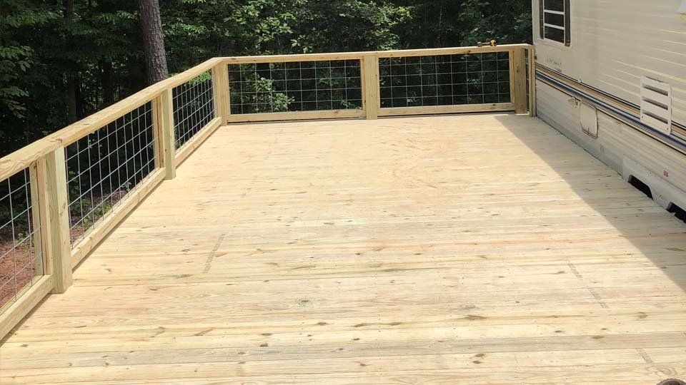 Open Deck ─ Canton, North Carolina ─ Shane Willis Construction