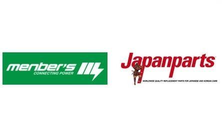 Menbers e Japanparts loghi