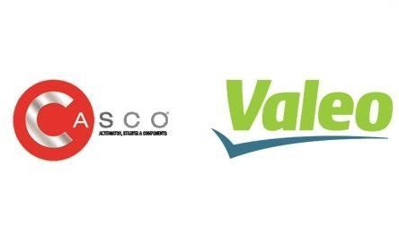 loghi Casco e Valeo
