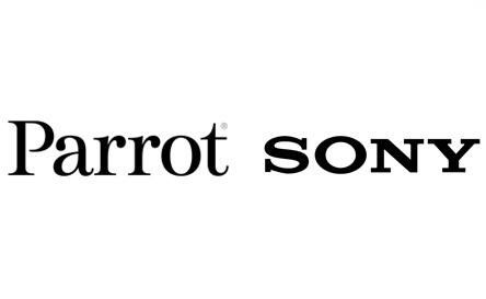 Parrot e Sony Loghi