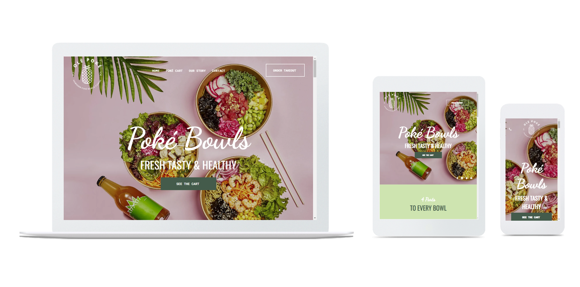 En kvinna får massage på en bärbar dator, surfplatta och mobiltelefon.