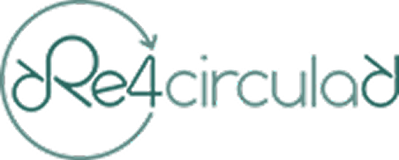 Un logo per un'azienda chiamata re4 circulad
