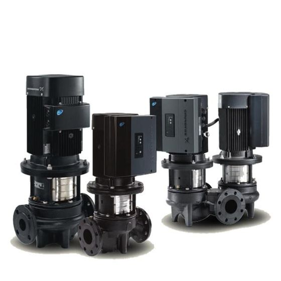 TP VERTICAL IN-LINE CENTRIFUGAL PUMPS