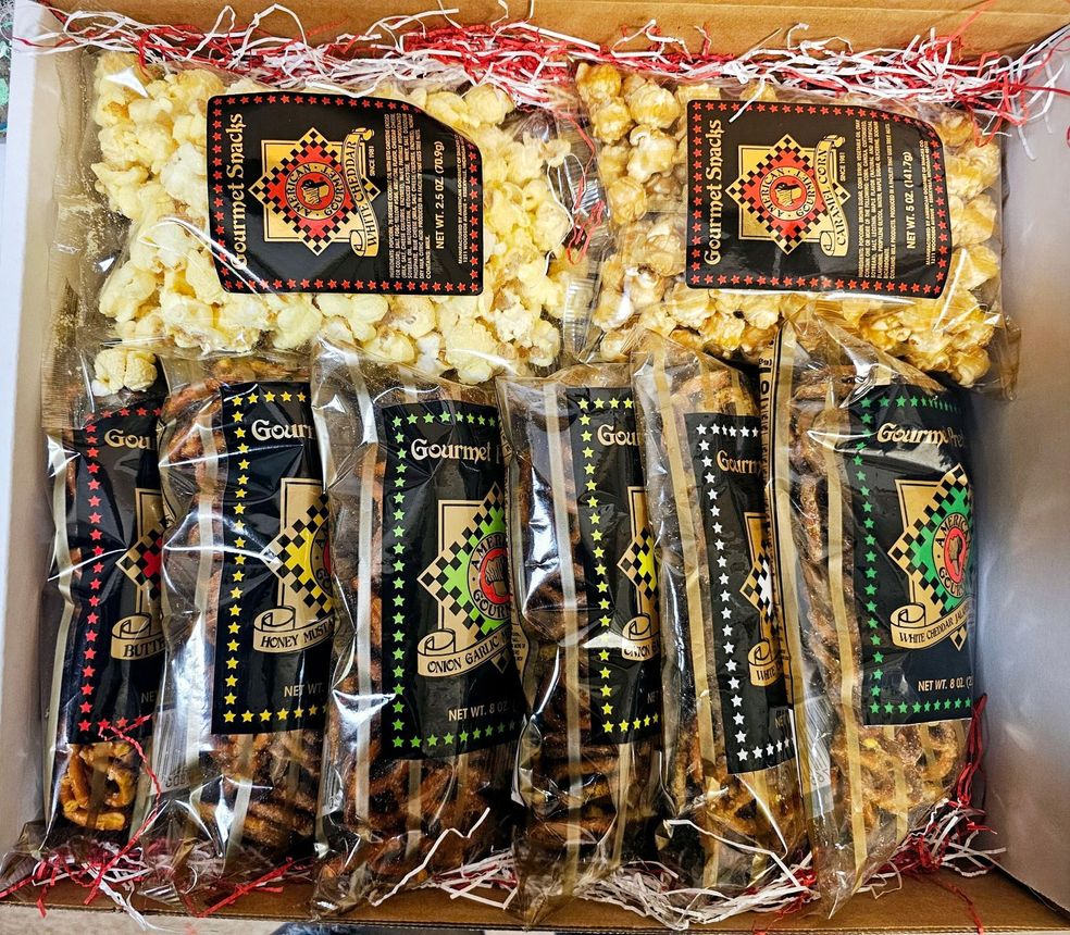 Assorted Pretzel Gift Box (Medium) - American Gourmet Pretzel Online Ordering