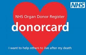 Donor card registration