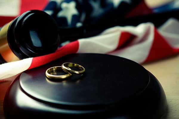 Gavel and Wedding Rings — Law Offices in Coos Bay, OR