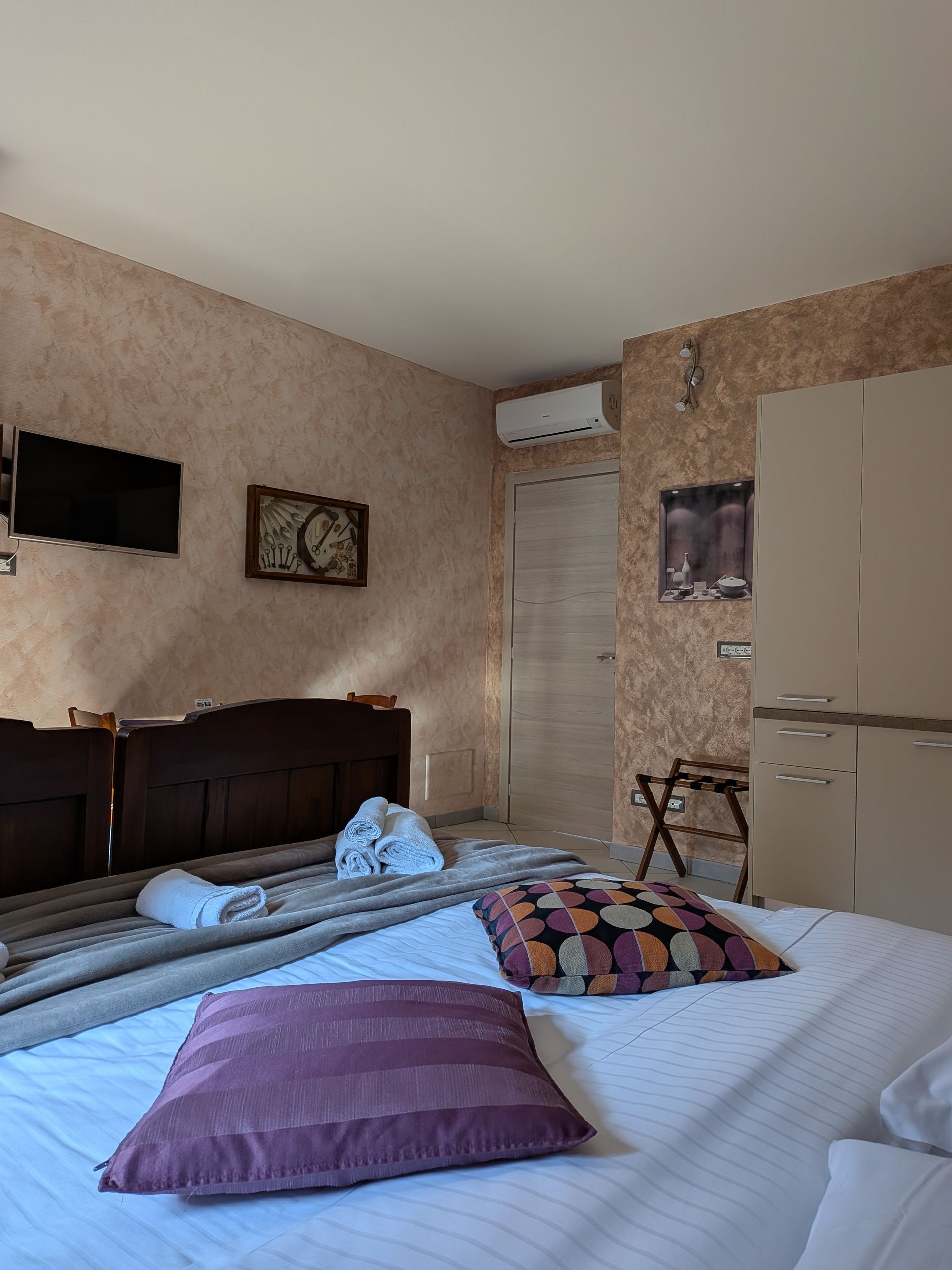 Panoramica appartamento Cristalli di Sale a Rocche di Montexelo con aria condizionata