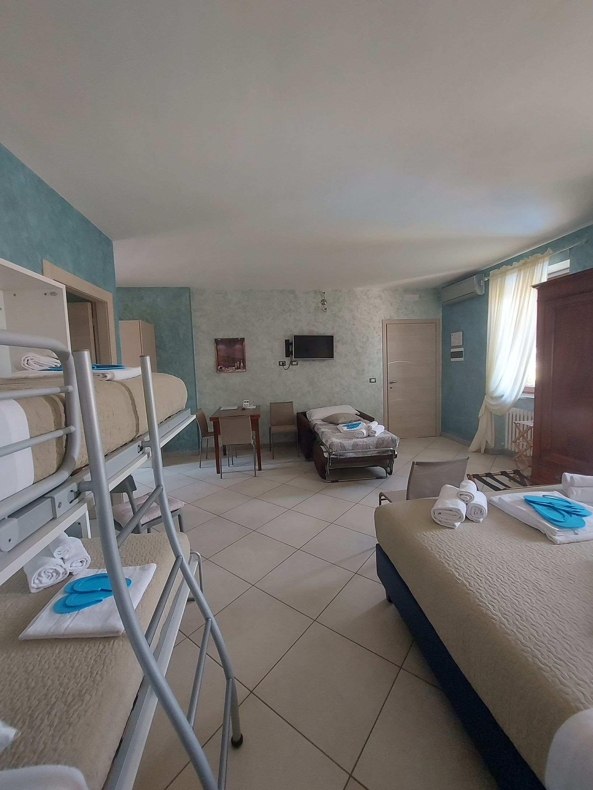 Panoramica appartamento Specchi d'Acqua a Rocche di Montexelo con aria condizionata