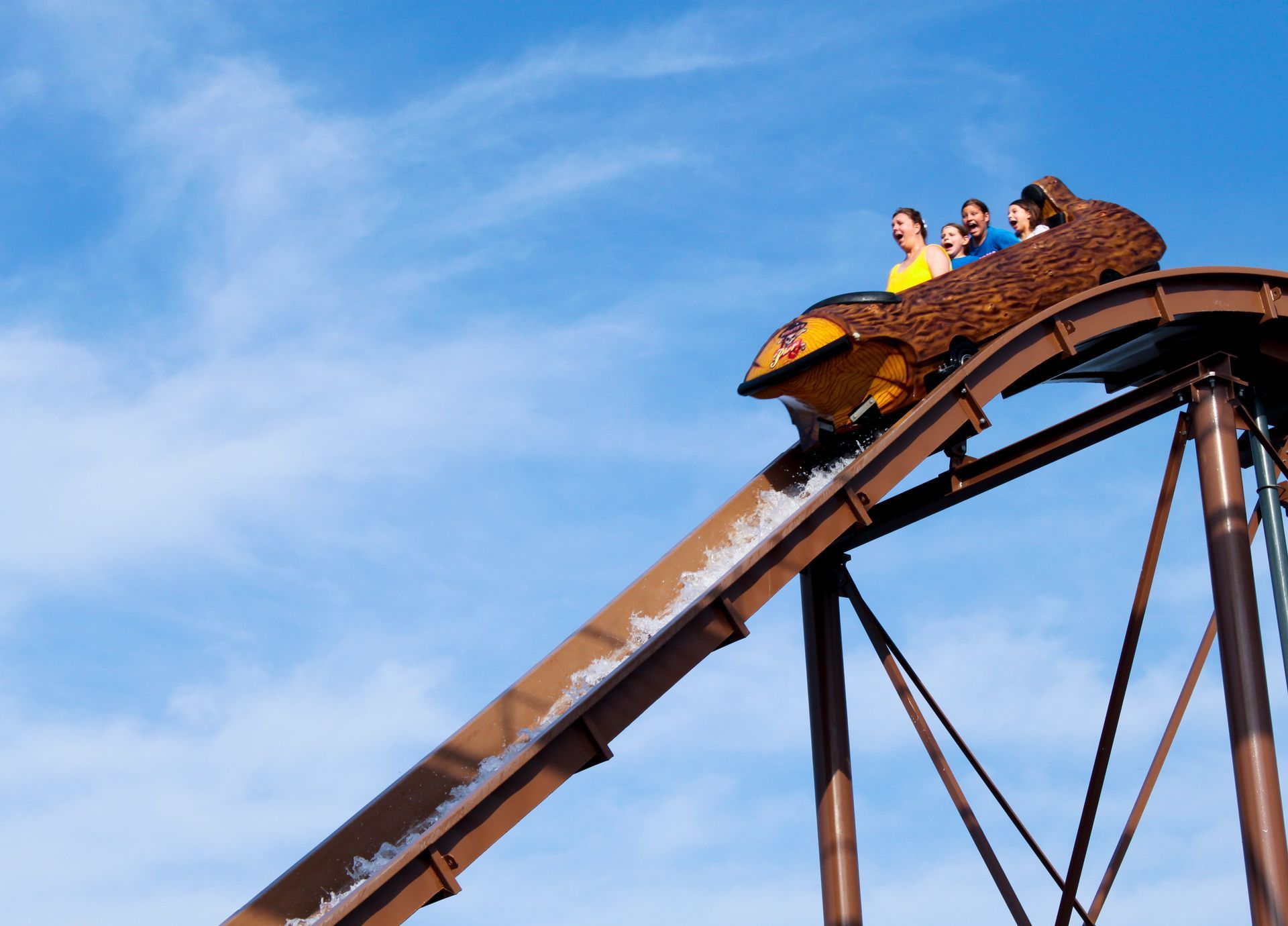 Pirates Plunge Ride at Pleasure Pier