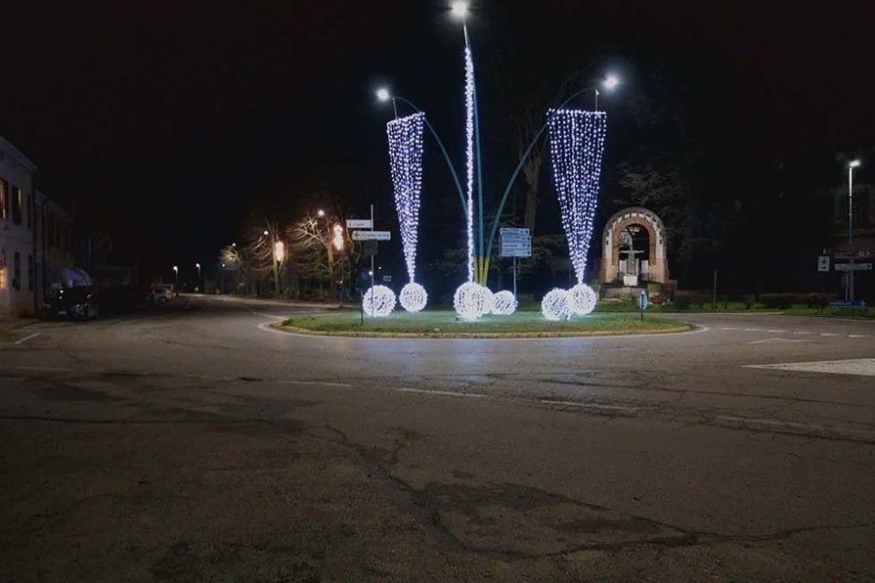 Luci natalizie comunali