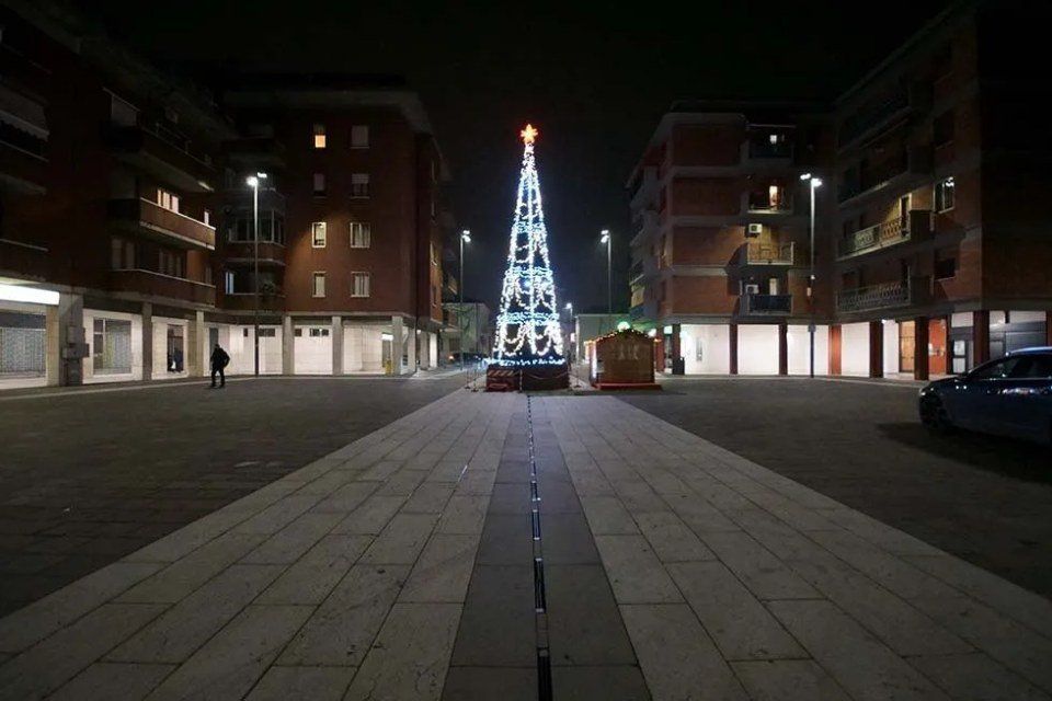 Luci natalizie comunali