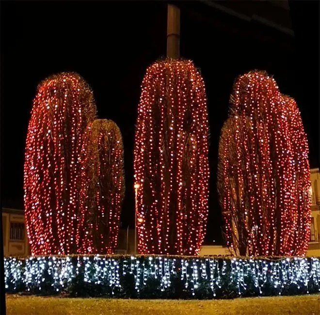 Luci natalizie comunali