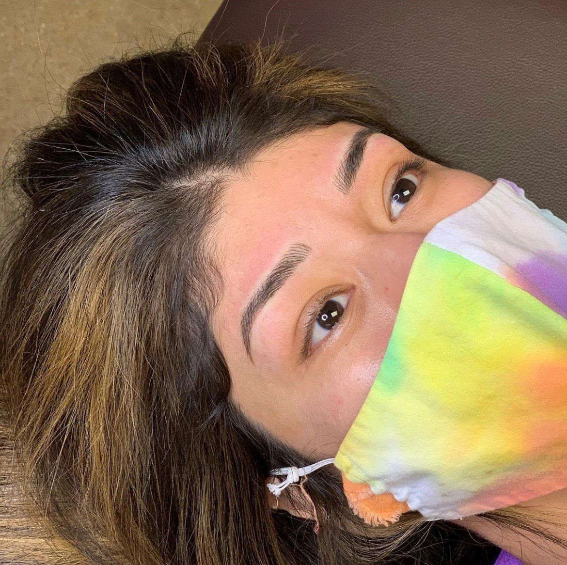 After Eye Brows Session — Maryland Heights, MO — Thirteen Rose Tattoo